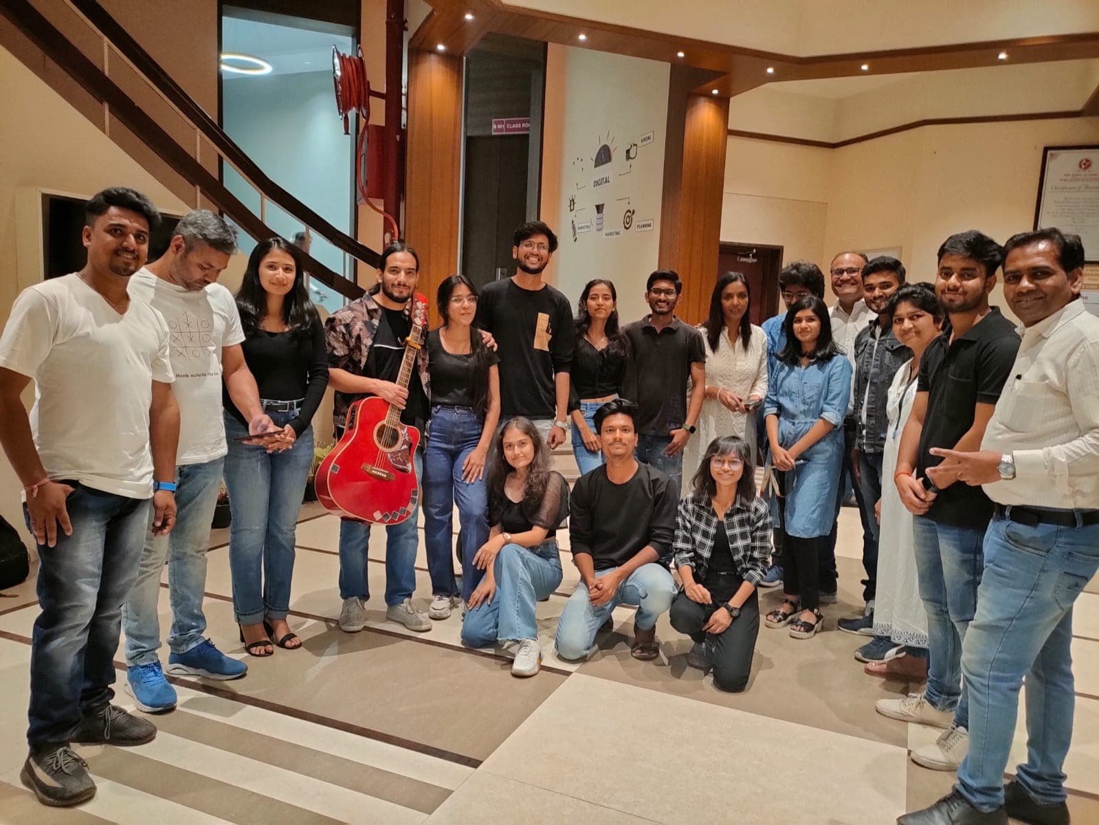 Dr DY Patil Institute of Management & Research Pimpri Band Performance photo 2